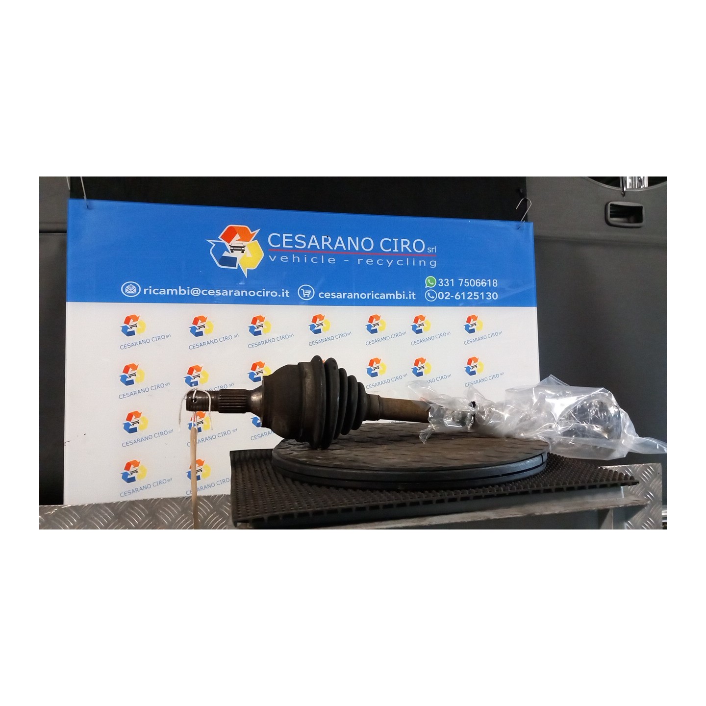 SEMIALBERO ANT. COMPL. DX. 056 CITROEN C3 PICASSO (02/09-02/18) HN01 9800387480