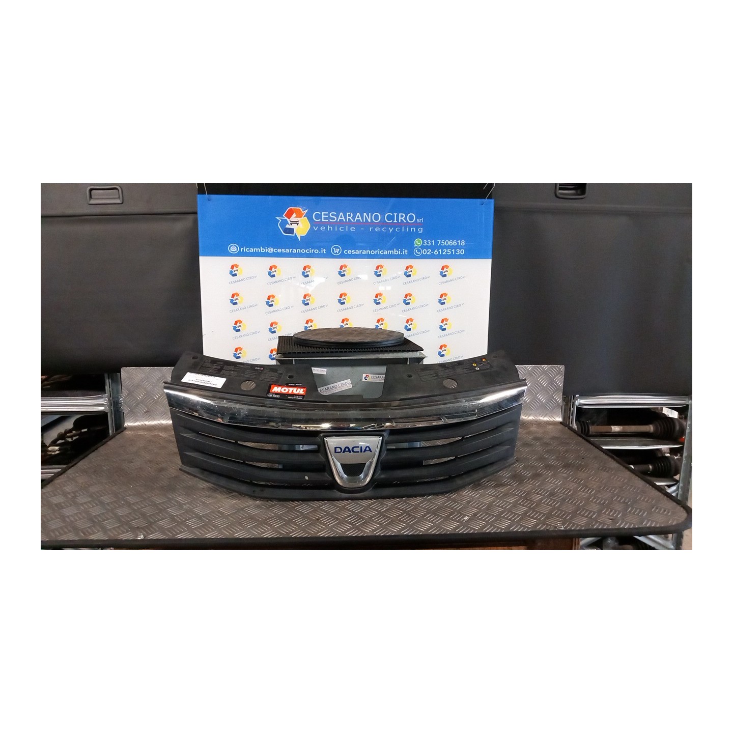 GRIGLIA PARAURTI ANT. 001 DACIA SANDERO 2A SERIE (12/12-) K9KC6 620788414R