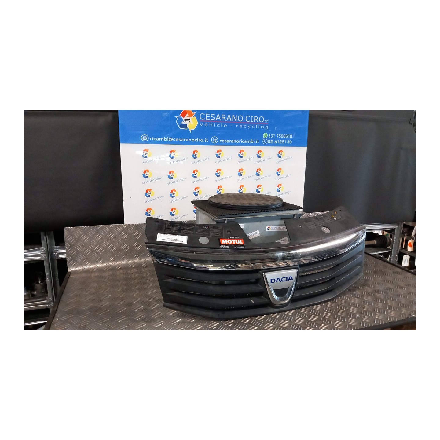 GRIGLIA PARAURTI ANT. 001 DACIA SANDERO 2A SERIE (12/12-) K9KC6 620788414R