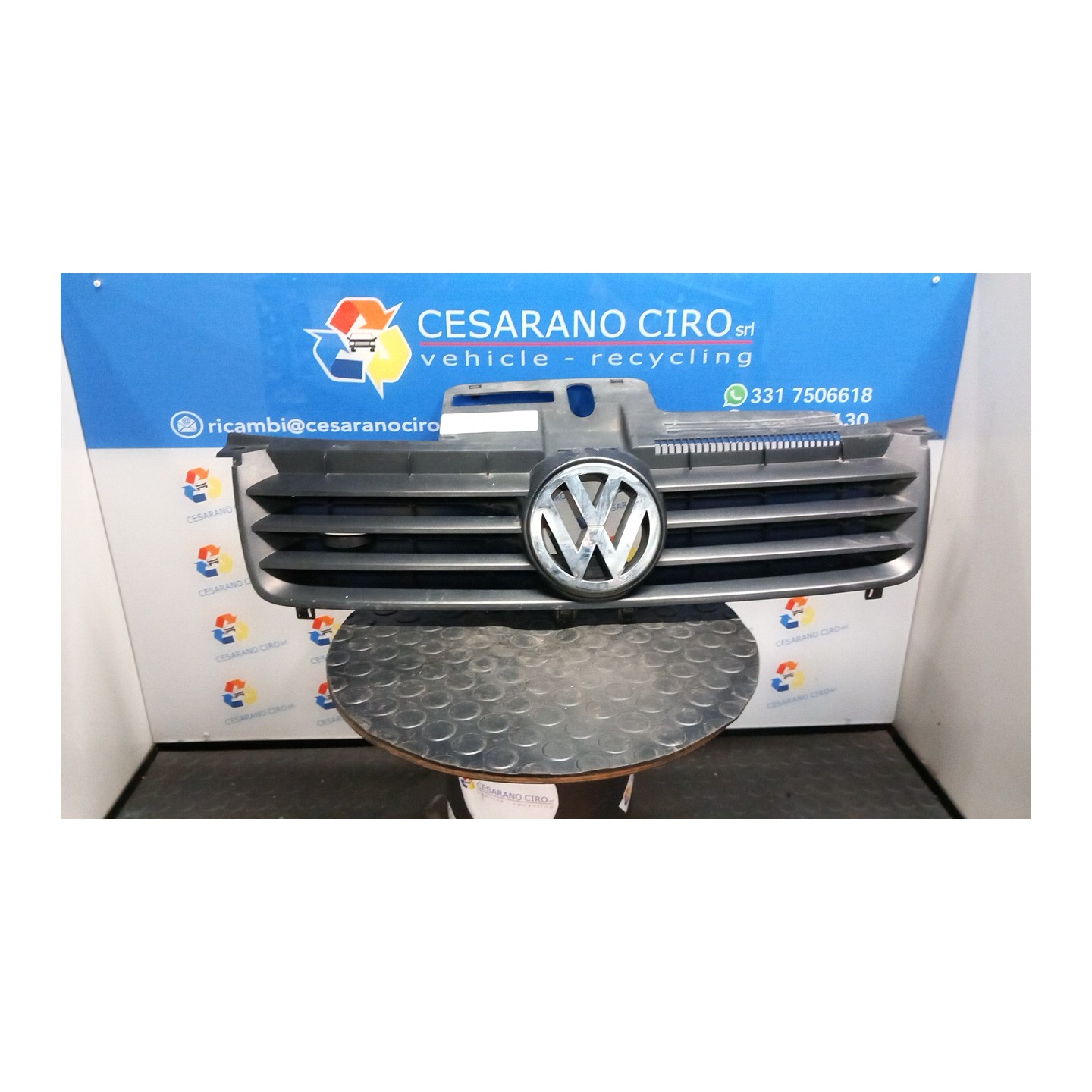 GRIGLIA 004 VOLKSWAGEN POLO (9N) (10/01-03/05) AZQ 6Q0853653C9B9