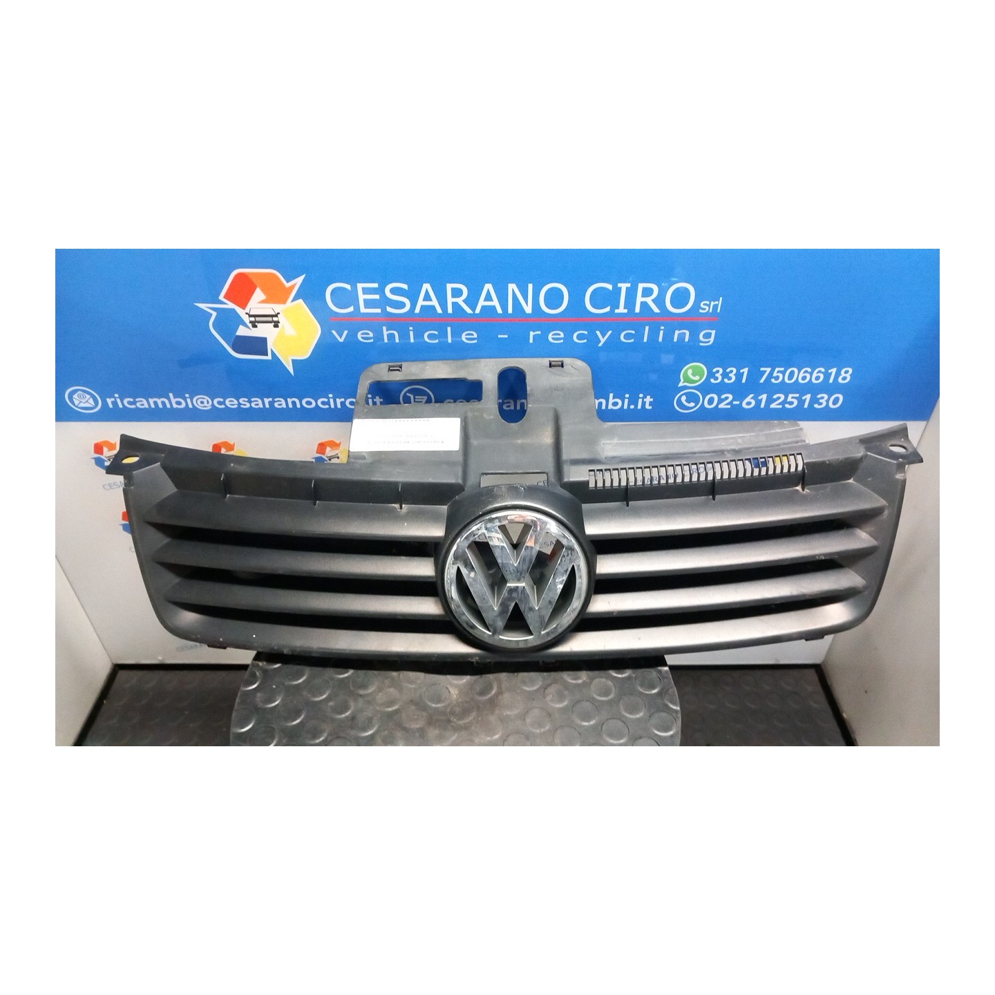 GRIGLIA 004 VOLKSWAGEN POLO (9N) (10/01-03/05) AZQ 6Q0853653C9B9