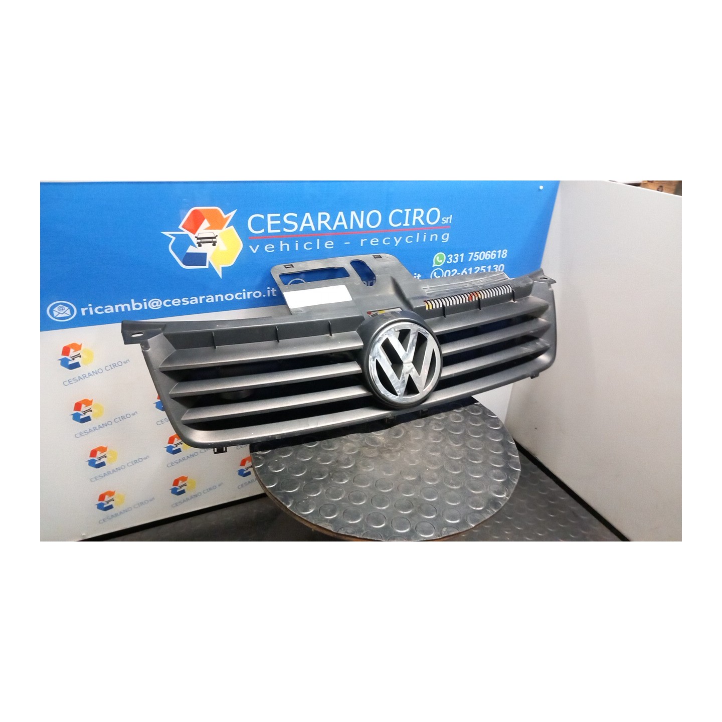 GRIGLIA 004 VOLKSWAGEN POLO (9N) (10/01-03/05) AZQ 6Q0853653C9B9