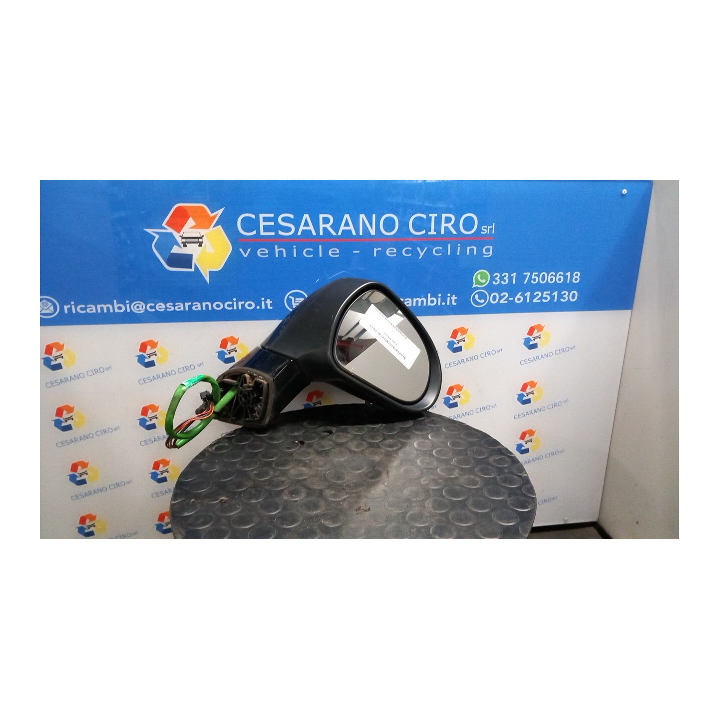 RETROVISORE EST. REGOLAZ. ELETTR. RIPIEGHEVOLE ELET. DX. 016 PEUGEOT 308 (08/07-03/14) 9HV 8153NF