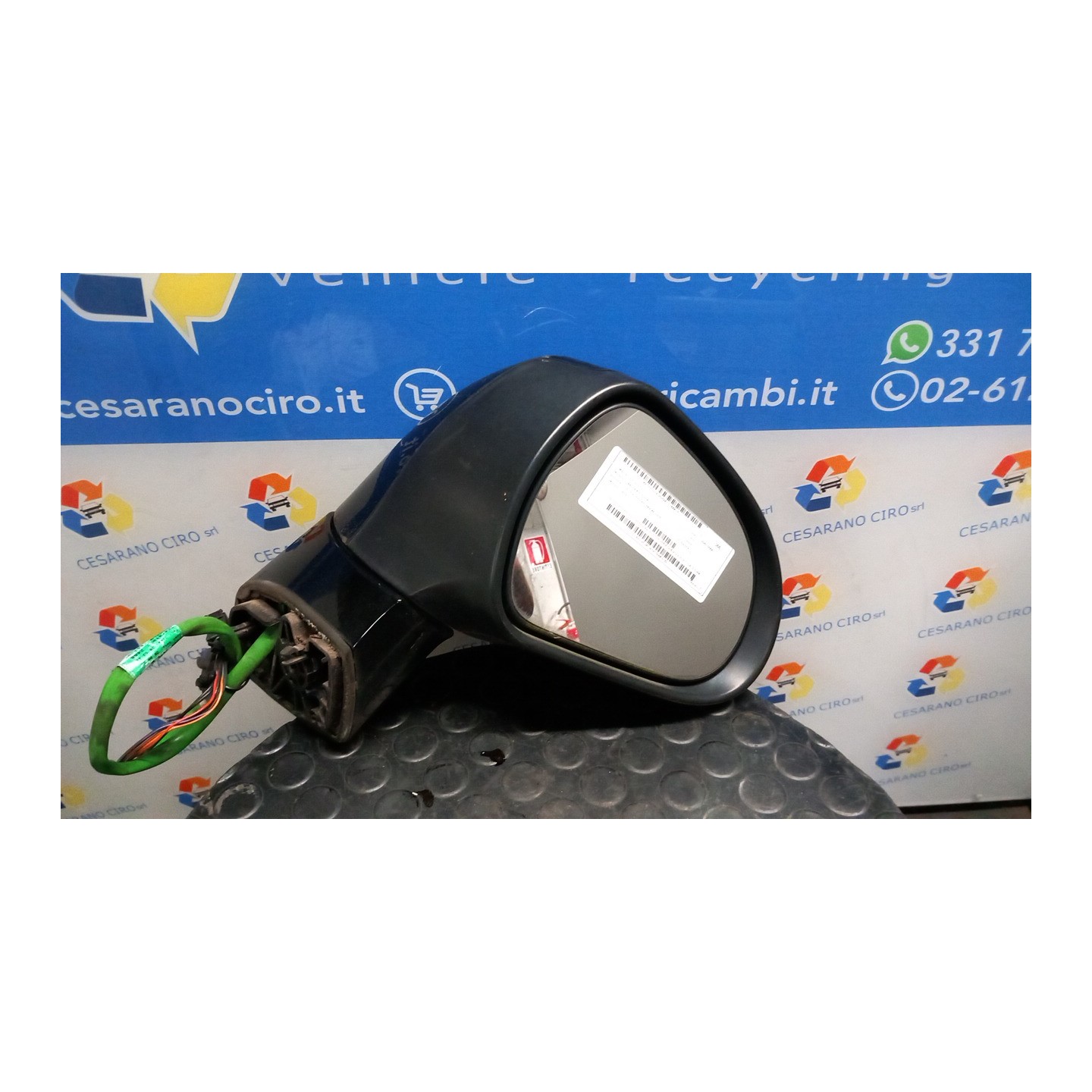 RETROVISORE EST. REGOLAZ. ELETTR. RIPIEGHEVOLE ELET. DX. 016 PEUGEOT 308 (08/07-03/14) 9HV 8153NF
