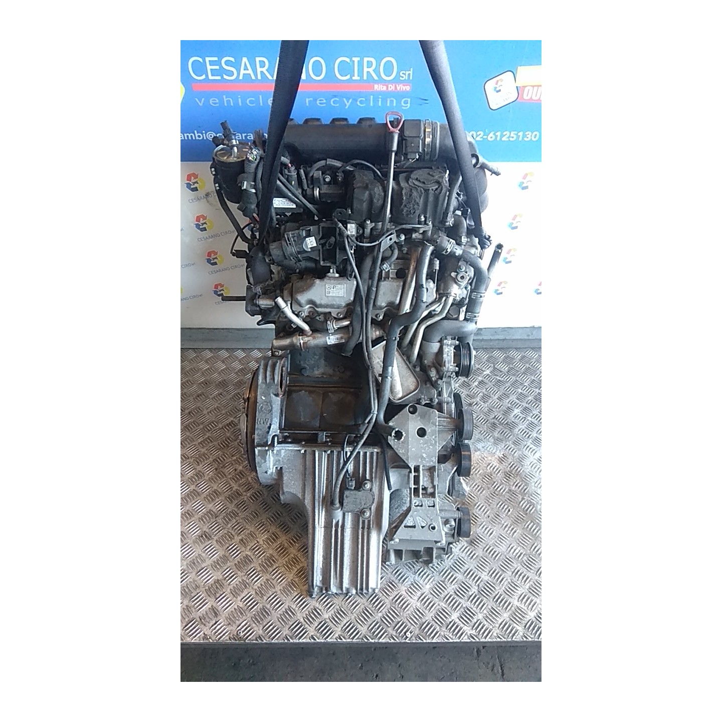 MOTORE COMPL. 035 MERCEDES-BENZ CLASSE A (W/C169) (07/04-04/13 640940 A6400105000