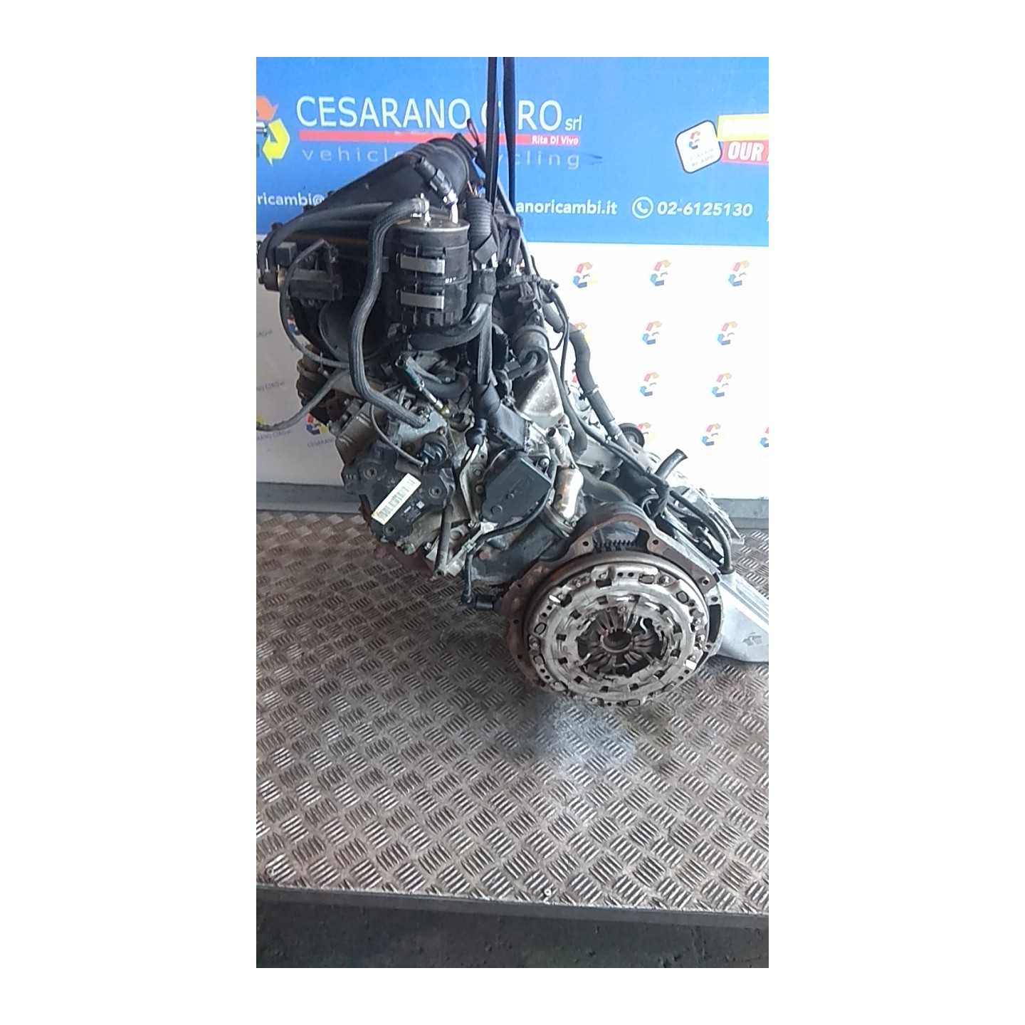 MOTORE COMPL. 035 MERCEDES-BENZ CLASSE A (W/C169) (07/04-04/13 640940 A6400105000