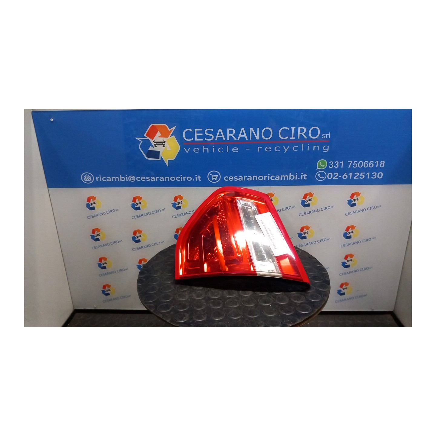 FANALE POST. PARTE INT. DX. 062 CITROEN C4 PICASSO (09/06-08/13) 6FY 6351LR