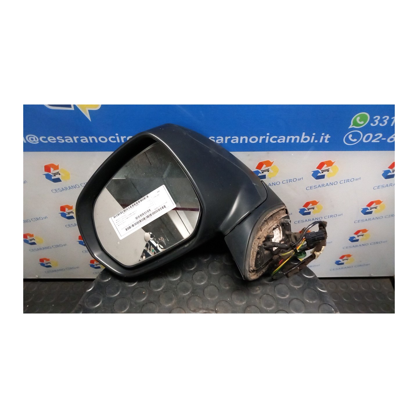 RETROVISORE EST. REGOLAZ. ELETTR. RIPIEGHEVOLE C/MEMORIA SX. 063 CITROEN C4 PICASSO (09/06-08/13) 6FY 8153H4