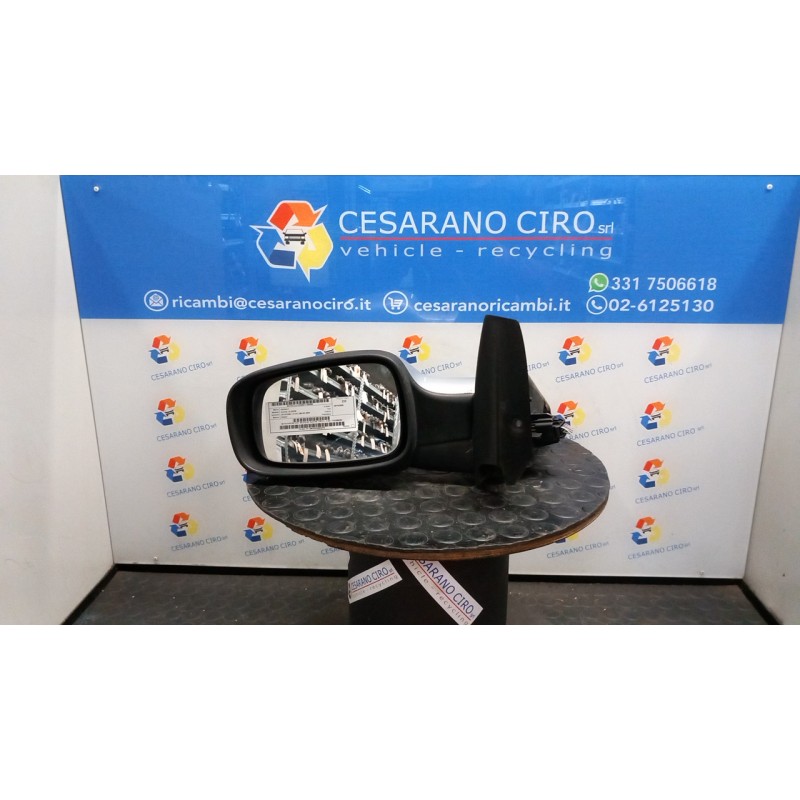 RETROVISORE EST. REGOLAZ. ELETTR. TIPO 3 - 4 SX. 069 RENAULT SCENIC 2A SERIE (06/03-08/09) F9QE8 7701068384