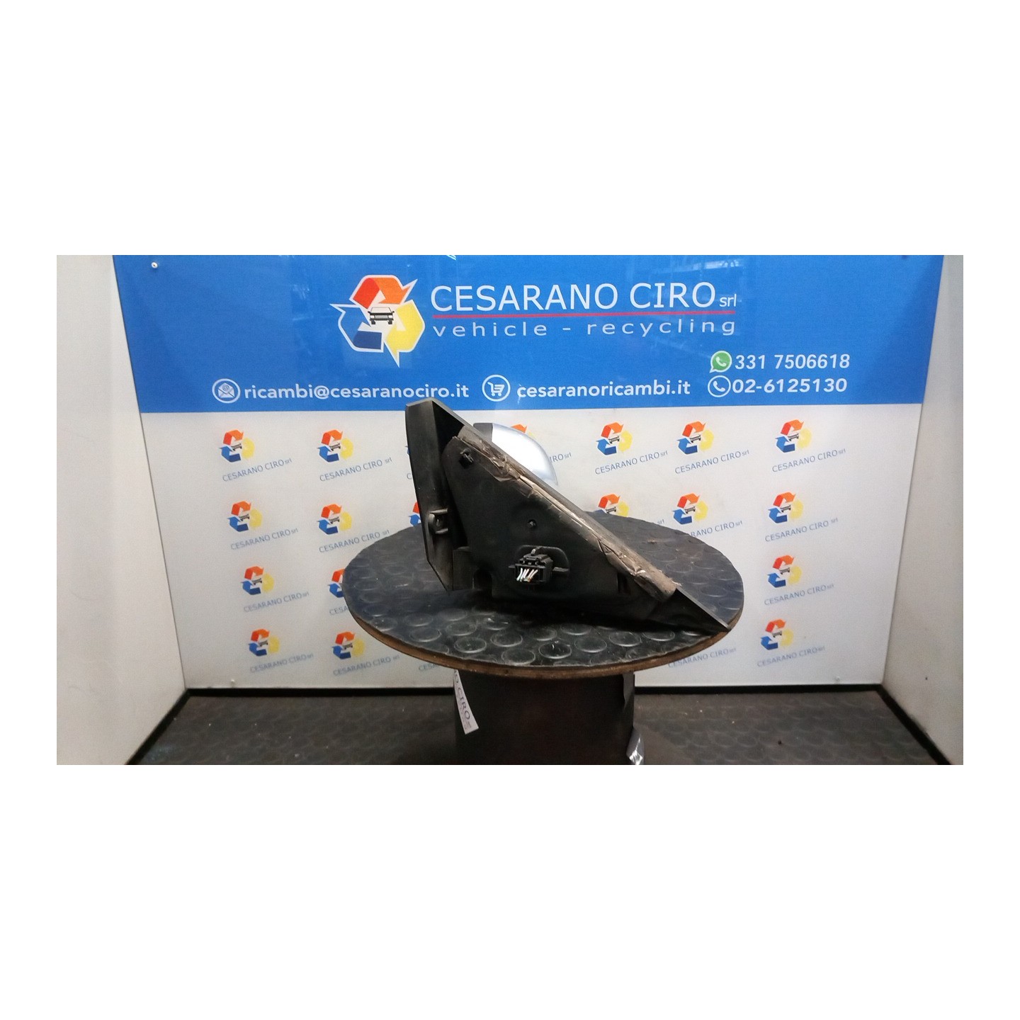 RETROVISORE EST. REGOLAZ. ELETTR. TIPO 3 - 4 SX. 069 RENAULT SCENIC 2A SERIE (06/03-08/09) F9QE8 7701068384