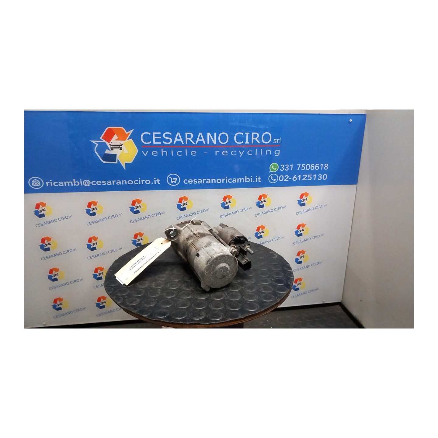 MOTORINO AVVIAMENTO VALEO 010 SEAT LEON (10/12-10/17) CRM 02M911024M