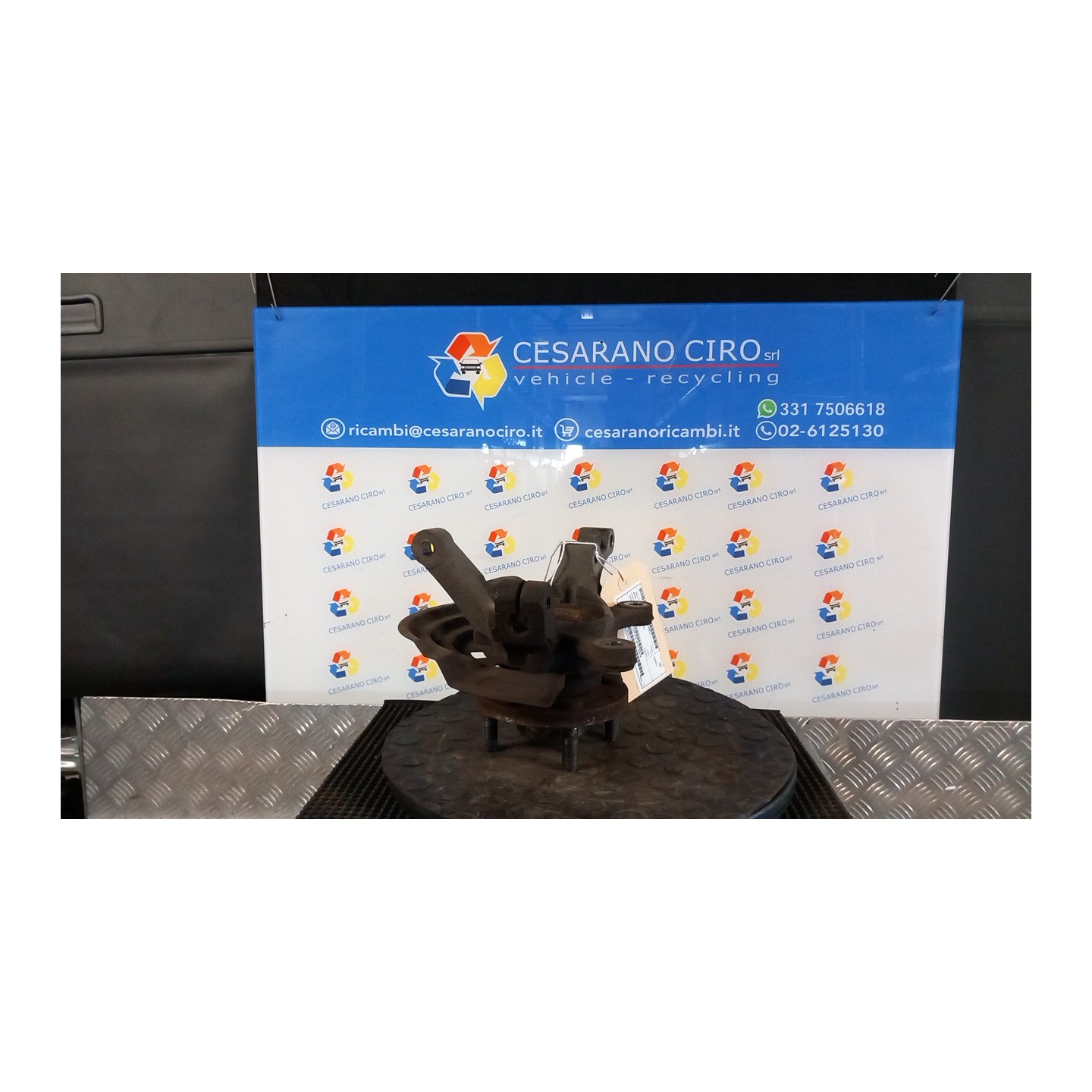 MONTANTE SOSP. ANT. SX. 013 CHEVROLET (DAEWOO) SPARK (M300) (01/10-12/15) B10D1 94555796
