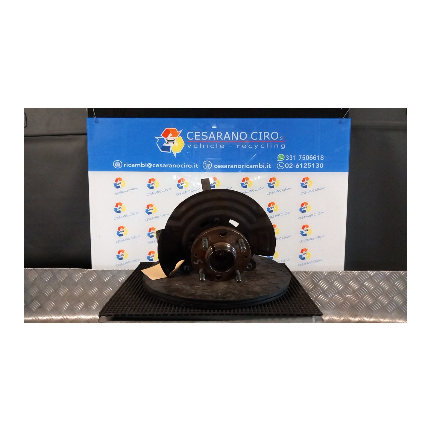 MONTANTE SOSP. ANT. SX. 013 CHEVROLET (DAEWOO) SPARK (M300) (01/10-12/15) B10D1 94555796