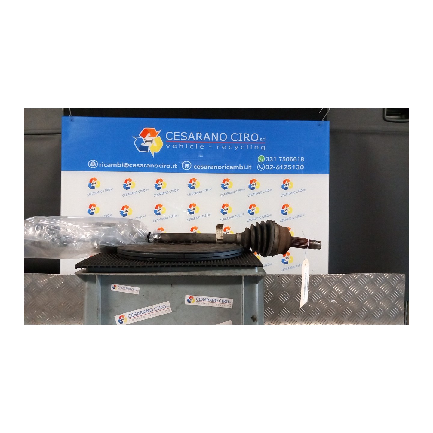 SEMIALBERO POST. COMPL. DX. 015 FIAT PANDA (33) (12/11-04/17) 312A2000 52044145