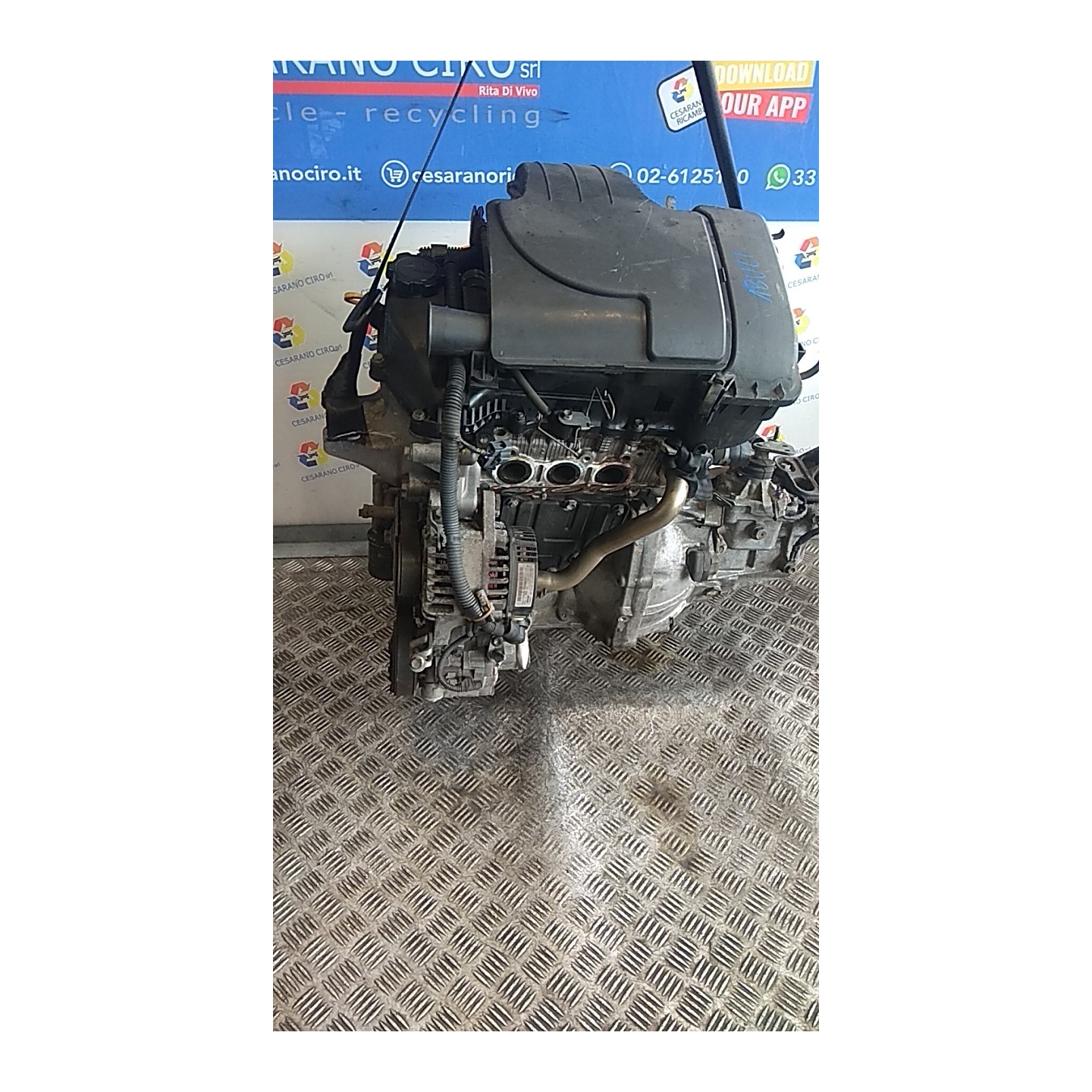 MOTORE COMPL. 022 CITROEN C1 (05/05-04/14) 1KR 135KT