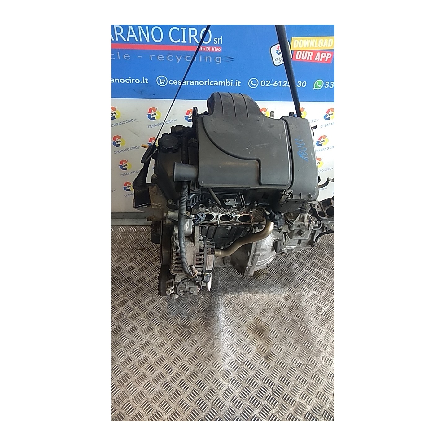 MOTORE COMPL. 022 CITROEN C1 (05/05-04/14) 1KR 135KT
