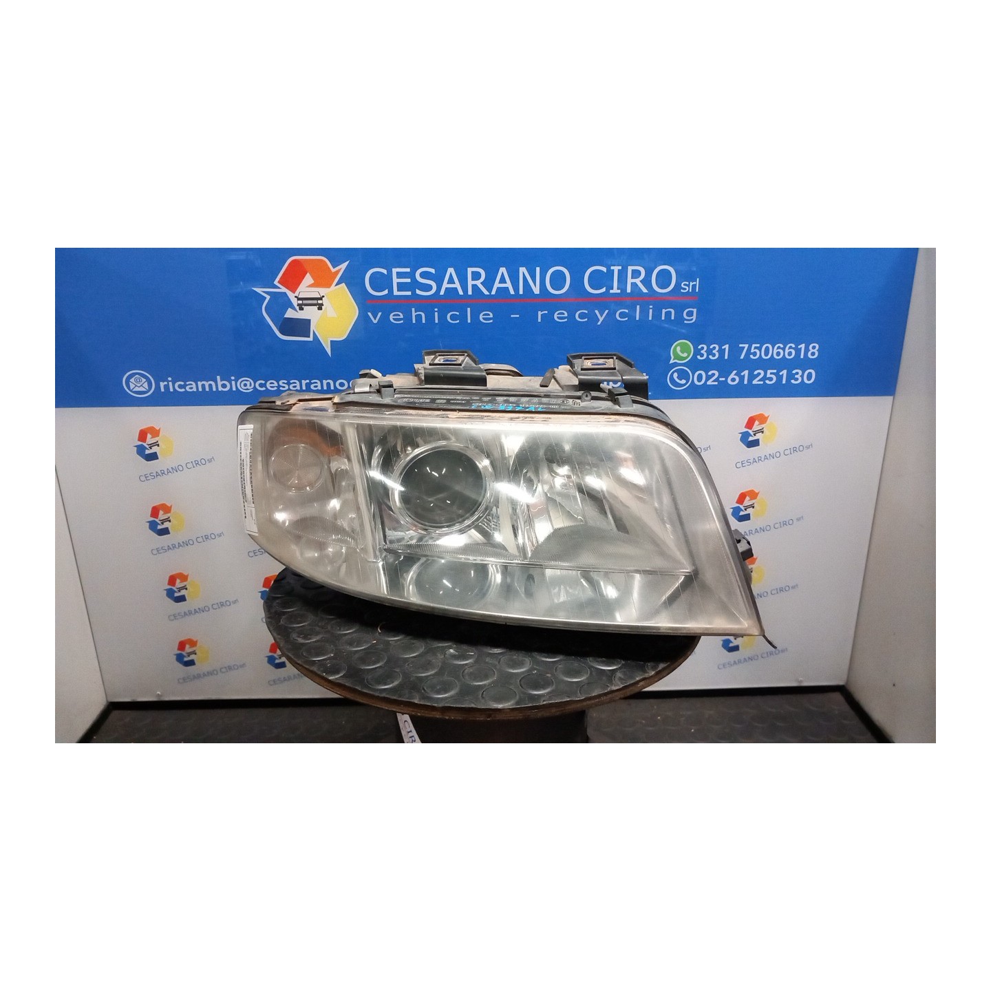 PROIETTORE XENO DX. 025 AUDI A6 (4B) (05/01-01/05) BAU 4B0941030R