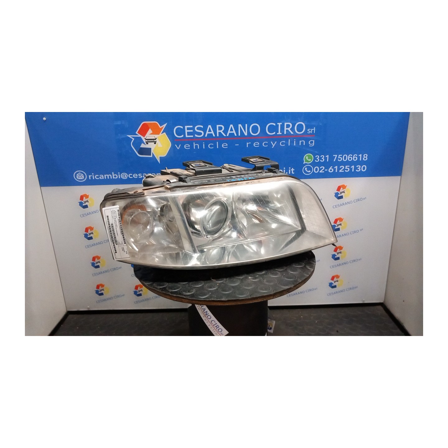 PROIETTORE XENO DX. 025 AUDI A6 (4B) (05/01-01/05) BAU 4B0941030R