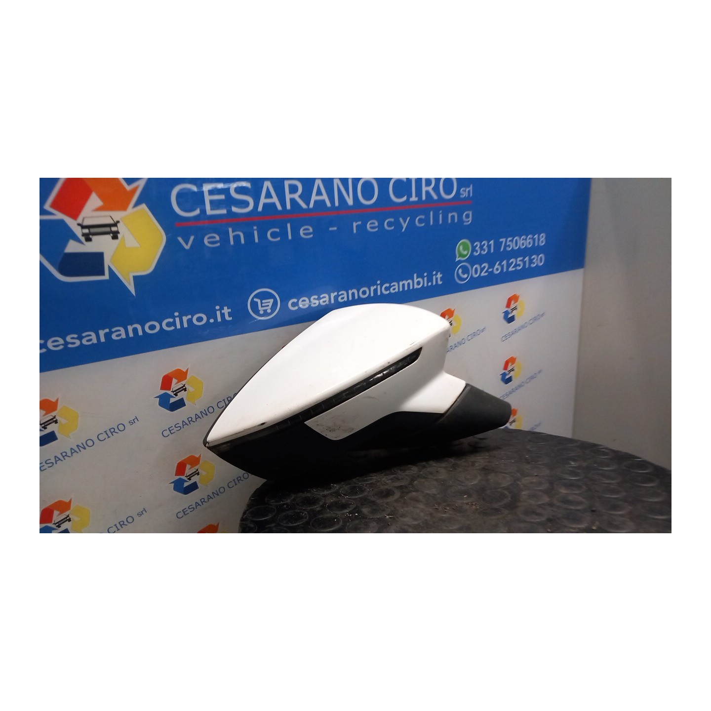 RETROVISORE EST. REGOLAZ. ELETTR. RIPIEGHEVOLE ELET. DX. 022 SEAT LEON (10/12-10/17) CRM 5F1857508Q9B9