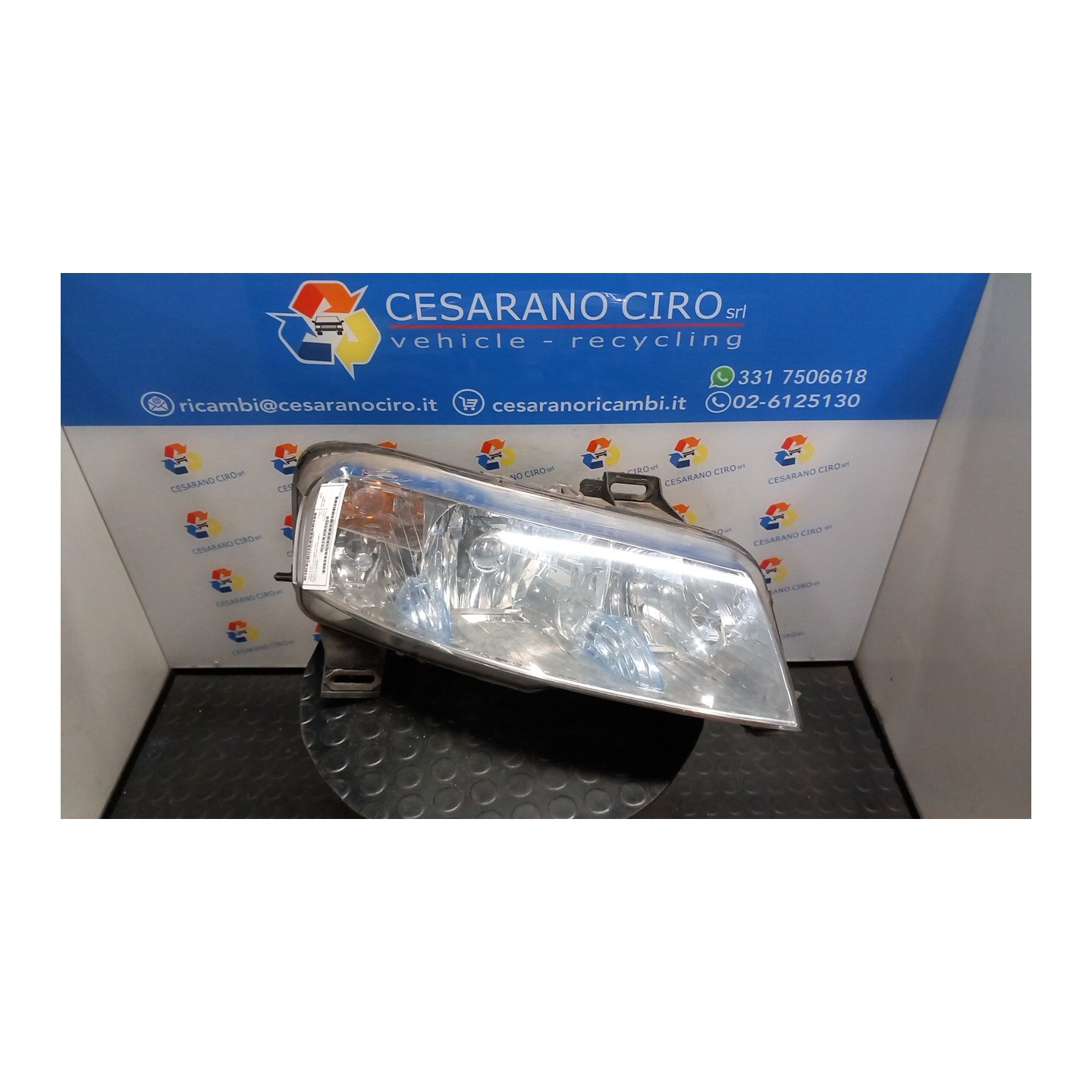 PROIETTORE DX. 027 FIAT STILO (2C) (09/01-11/03) 182B6000 51716355