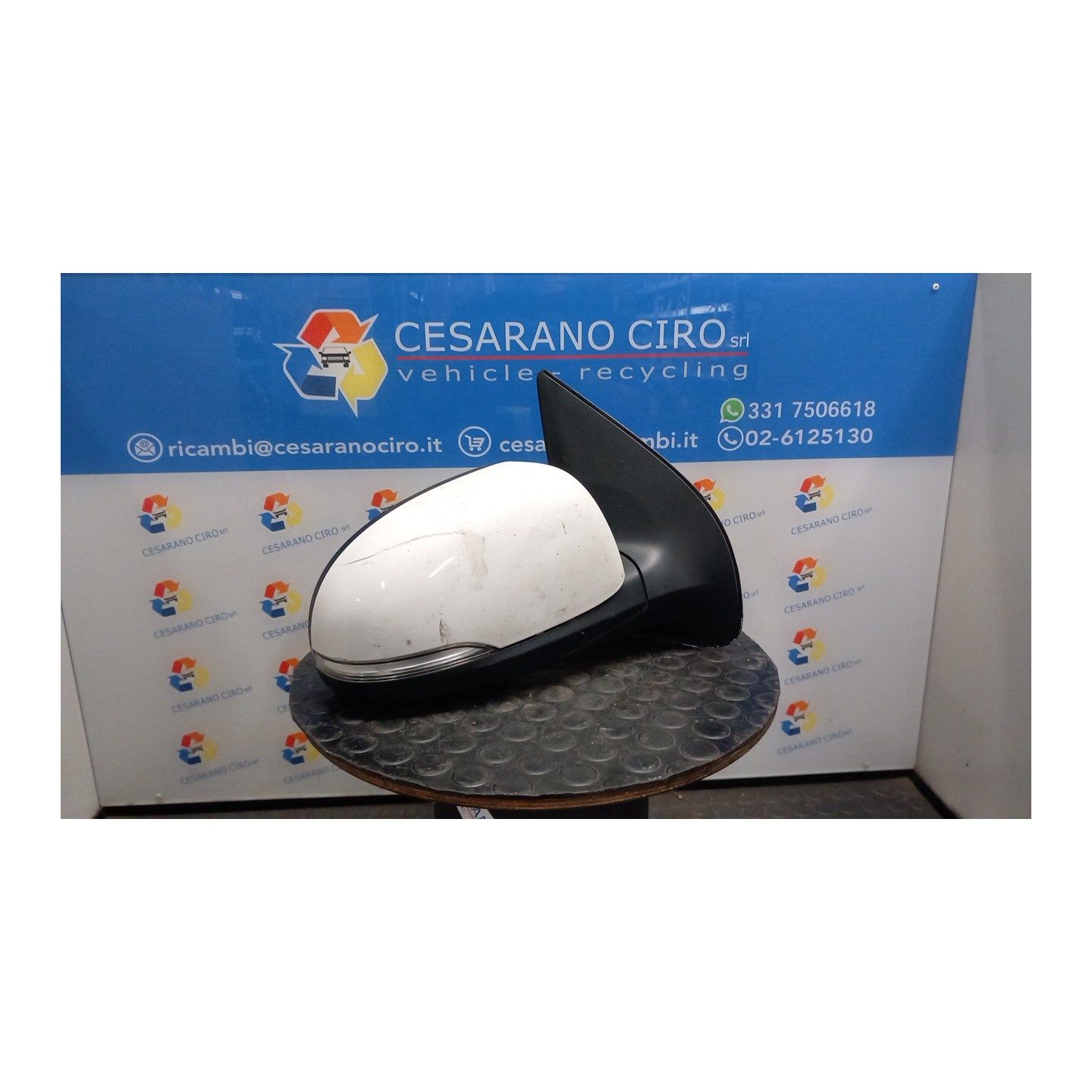 RETROVISORE EST. REGOLAZ. ELETTR. DX. 051 HYUNDAI I20 (05/12-) D3FA 876204P110