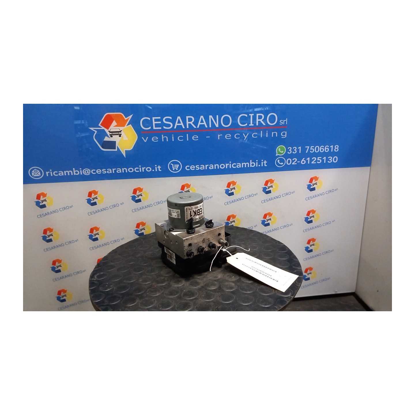 AGGREGATO ABS 055 HYUNDAI I20 (05/12-) D3FA 589101J020