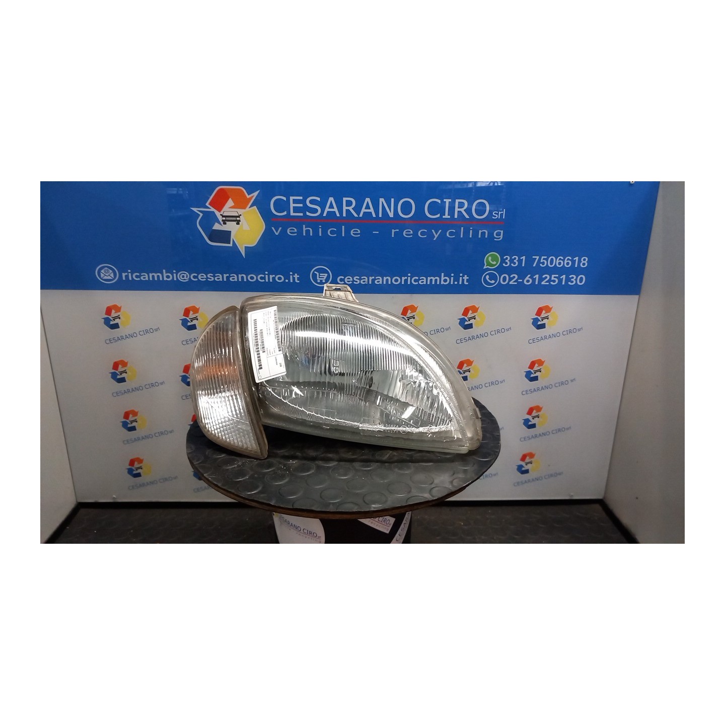 PROIETTORE DX. 064 FIAT SEICENTO (1E) (02/98-07/05) 187A1000 46514923