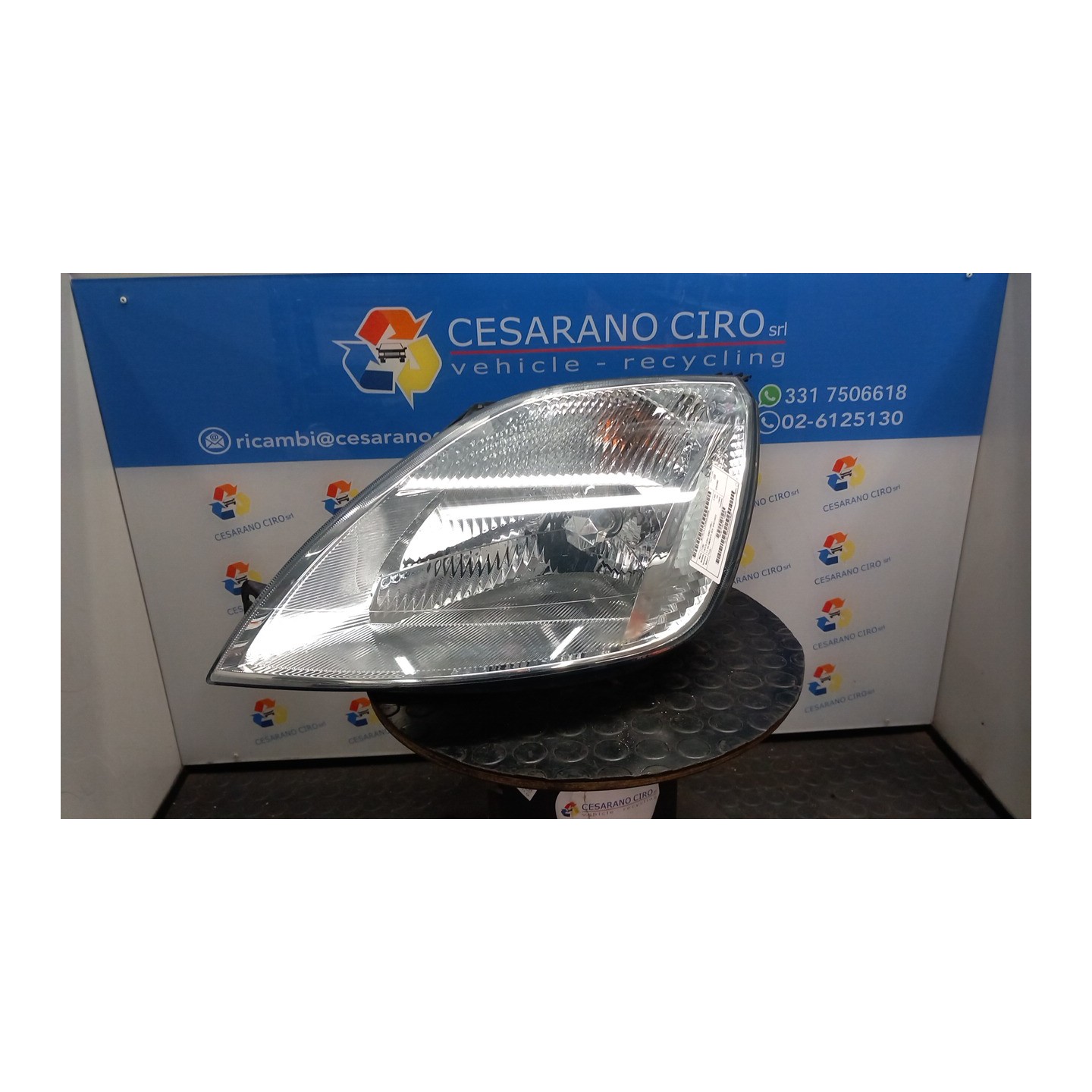 PROIETTORE SX. 066 FORD FIESTA (CBK) (03/02-12/05) FUJA 1320349