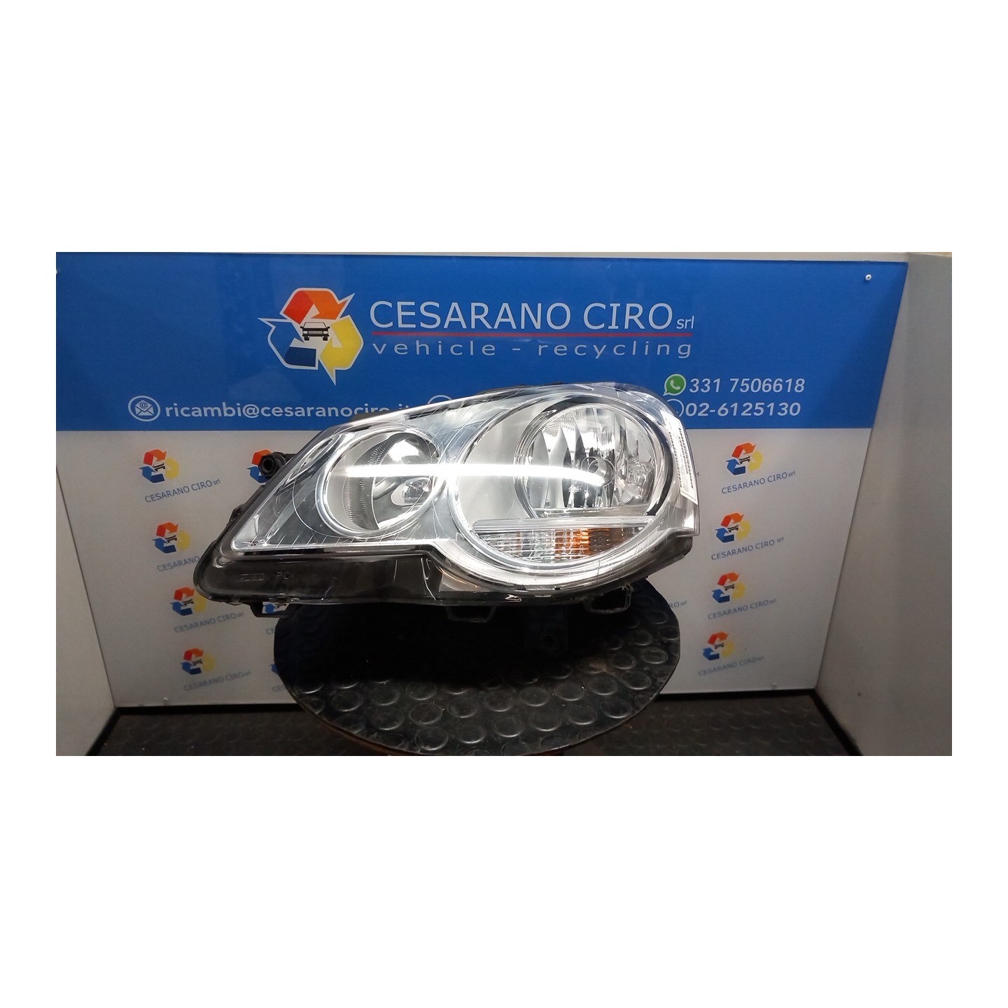PROIETTORE VALEO SX. 080 VOLKSWAGEN POLO (9N) (04/05-) BKY 6Q1941007AT