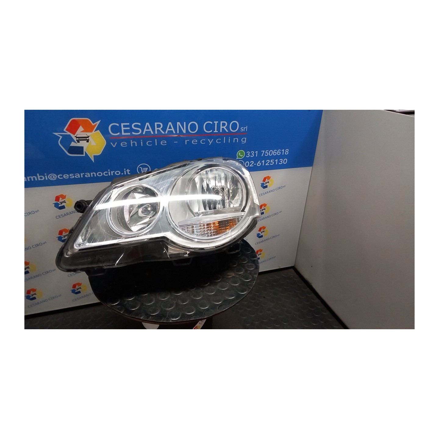 PROIETTORE VALEO SX. 080 VOLKSWAGEN POLO (9N) (04/05-) BKY 6Q1941007AT