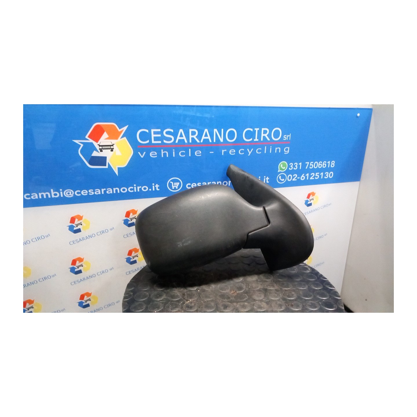 RETROVISORE EST. REGOLAZ. ELETTR. DIMENSIONE H=125 DX. 082 NISSAN KUBISTAR (X76) (11/03-10/09) K9KA7 9695300QAF