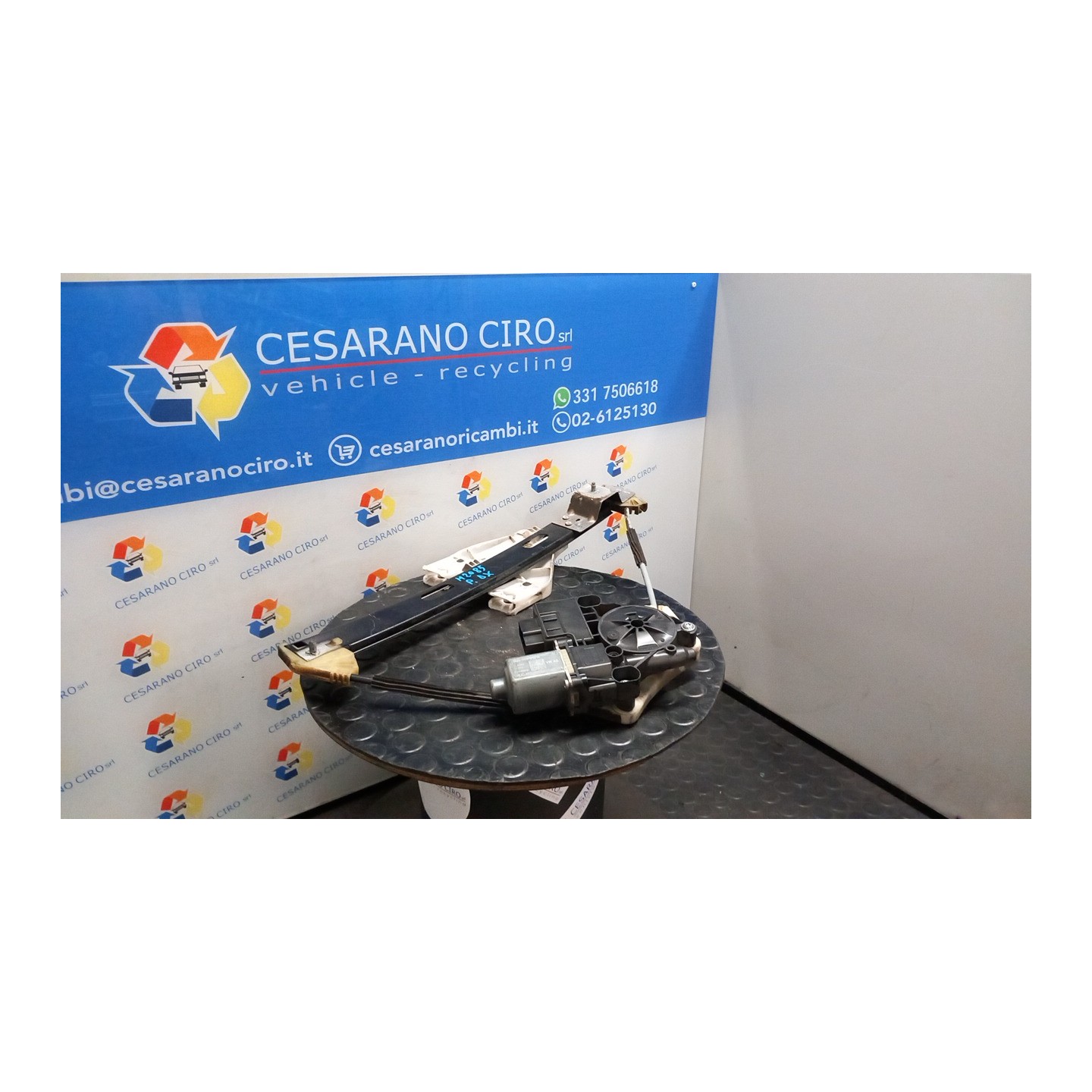 ALZACRISTALLO PORTA POST. DX. 018 SEAT LEON (10/12-10/17) CRM 5F4839462C