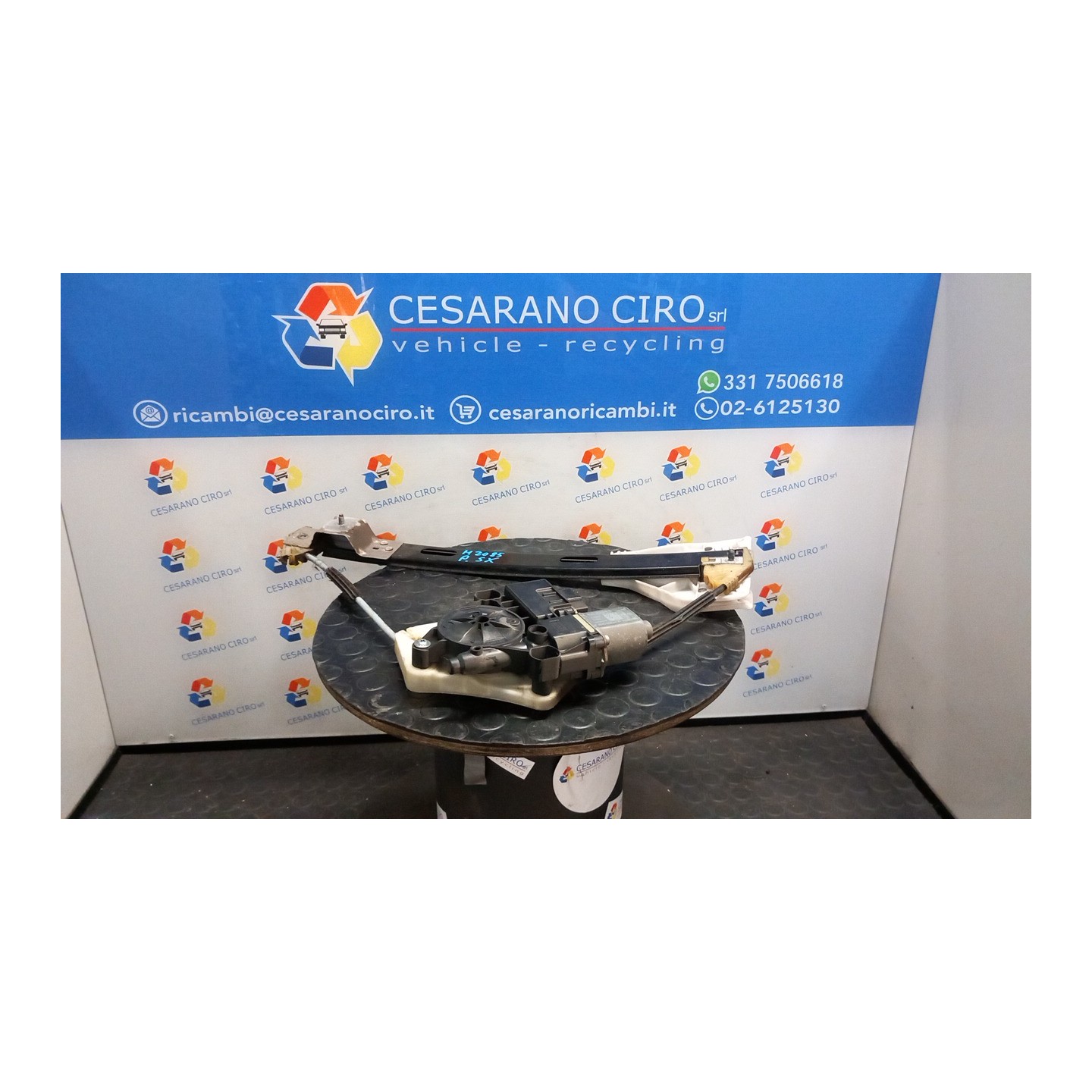 ALZACRISTALLO PORTA POST. SX. 019 SEAT LEON (10/12-10/17) CRM 5F4839461C