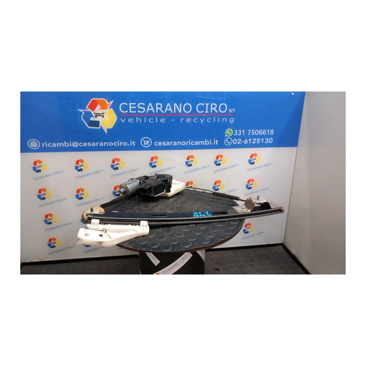 ALZACRISTALLO PORTA POST. SX. 019 SEAT LEON (10/12-10/17) CRM 5F4839461C