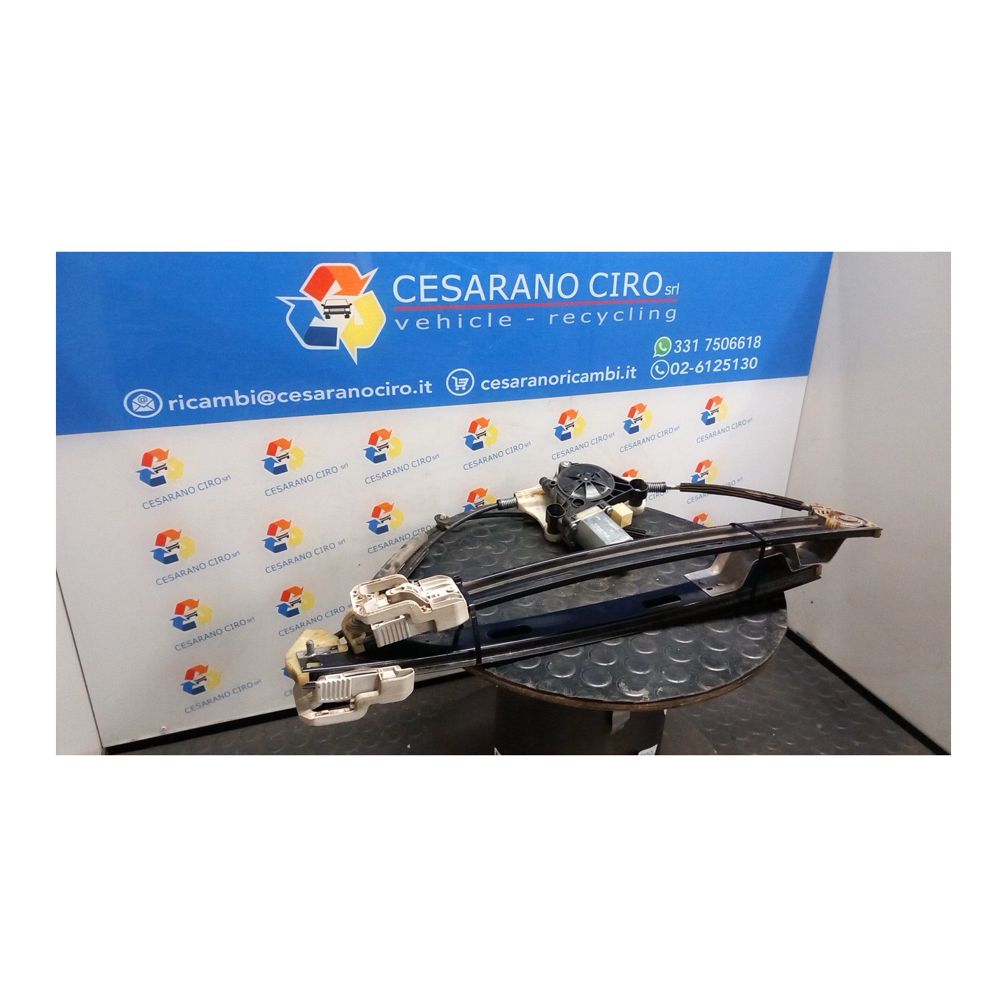 ALZACRISTALLO ELETTR. PORTA ANT. SX. 021 SEAT LEON (10/12-10/17) CRM 5F4837461D