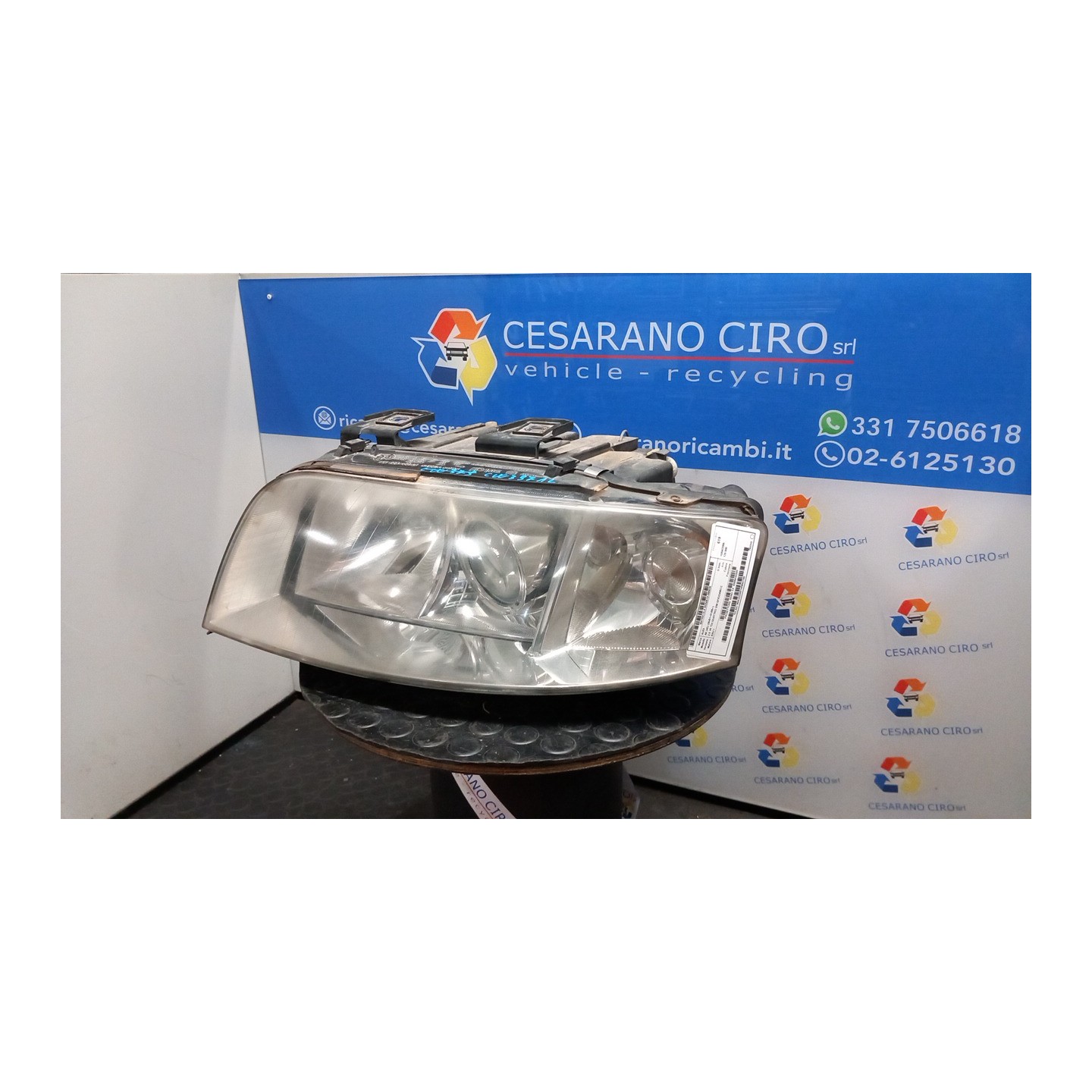 PROIETTORE XENO SX. 026 AUDI A6 (4B) (05/01-01/05) BAU 4B0941029R