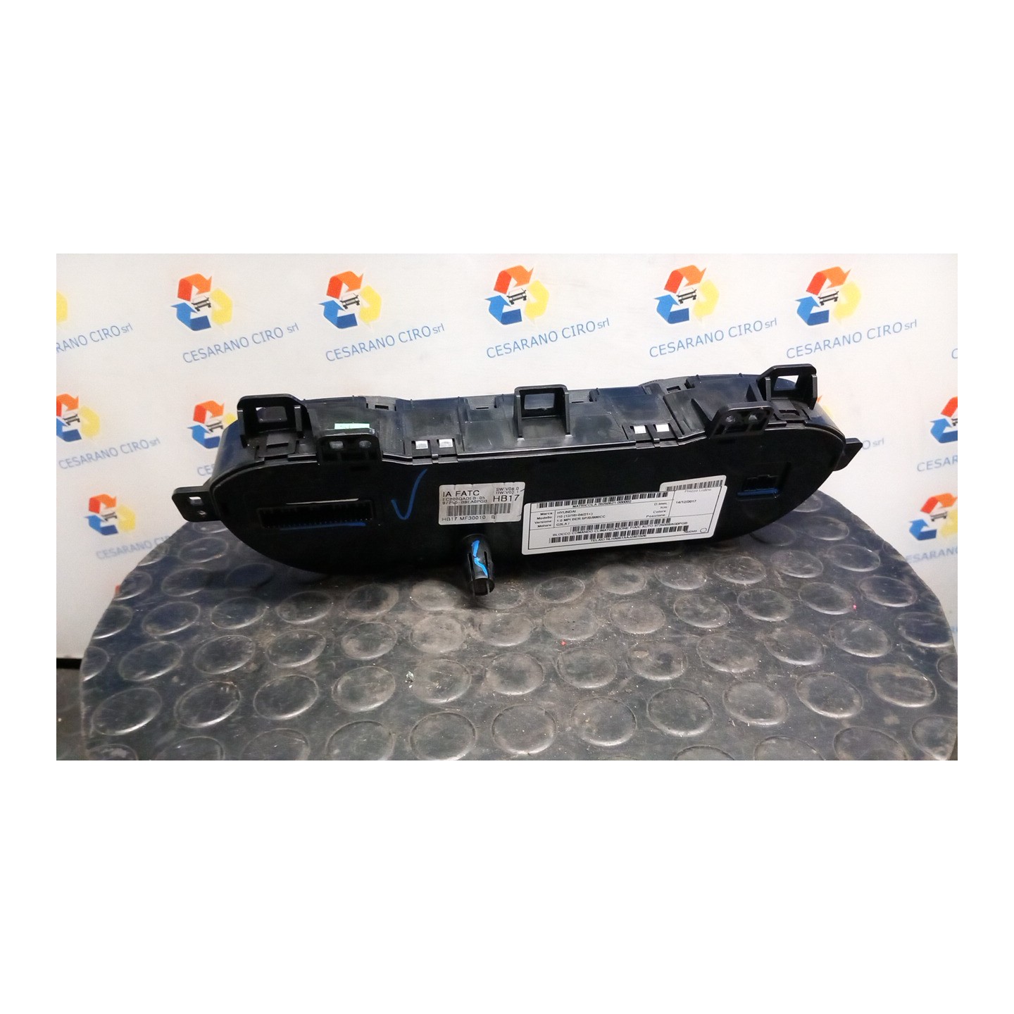 BLOCCO COMANDO CLIMATIZZAZIONE P/A/C AUTO 002 HYUNDAI I10 (12/16-04/21) G3LA 97250B9AG0PGB