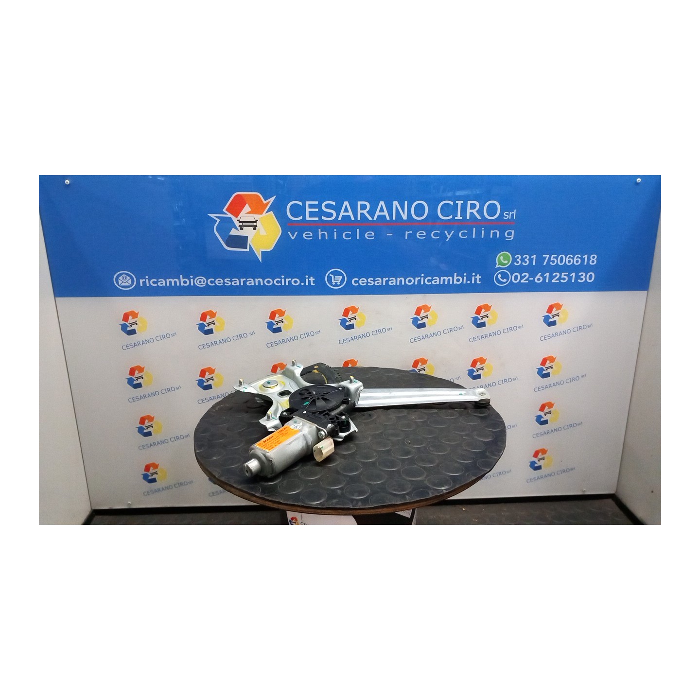 ALZACRISTALLO PORTA POST. DX. 004 HYUNDAI I10 (12/16-04/21) G3LA 83402B9000