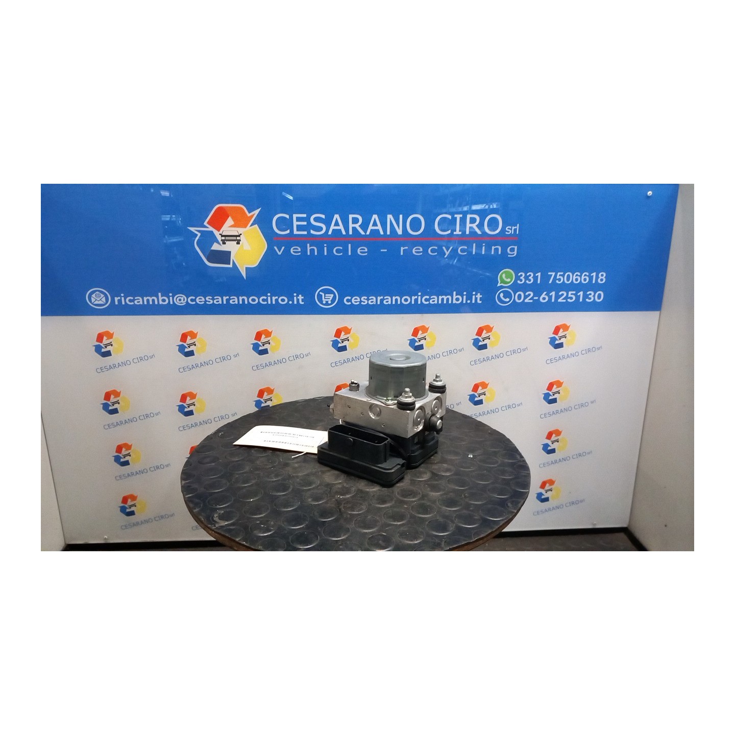 AGGREGATO ABS 018 OPEL ADAM (11/12-) A12XER 95522566