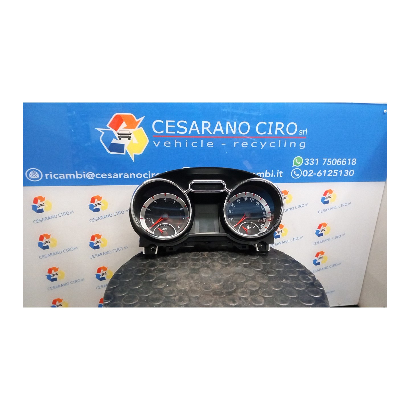 QUADRO STRUMENTI COMPL. 022 OPEL ADAM (11/12-) A12XER 39143404