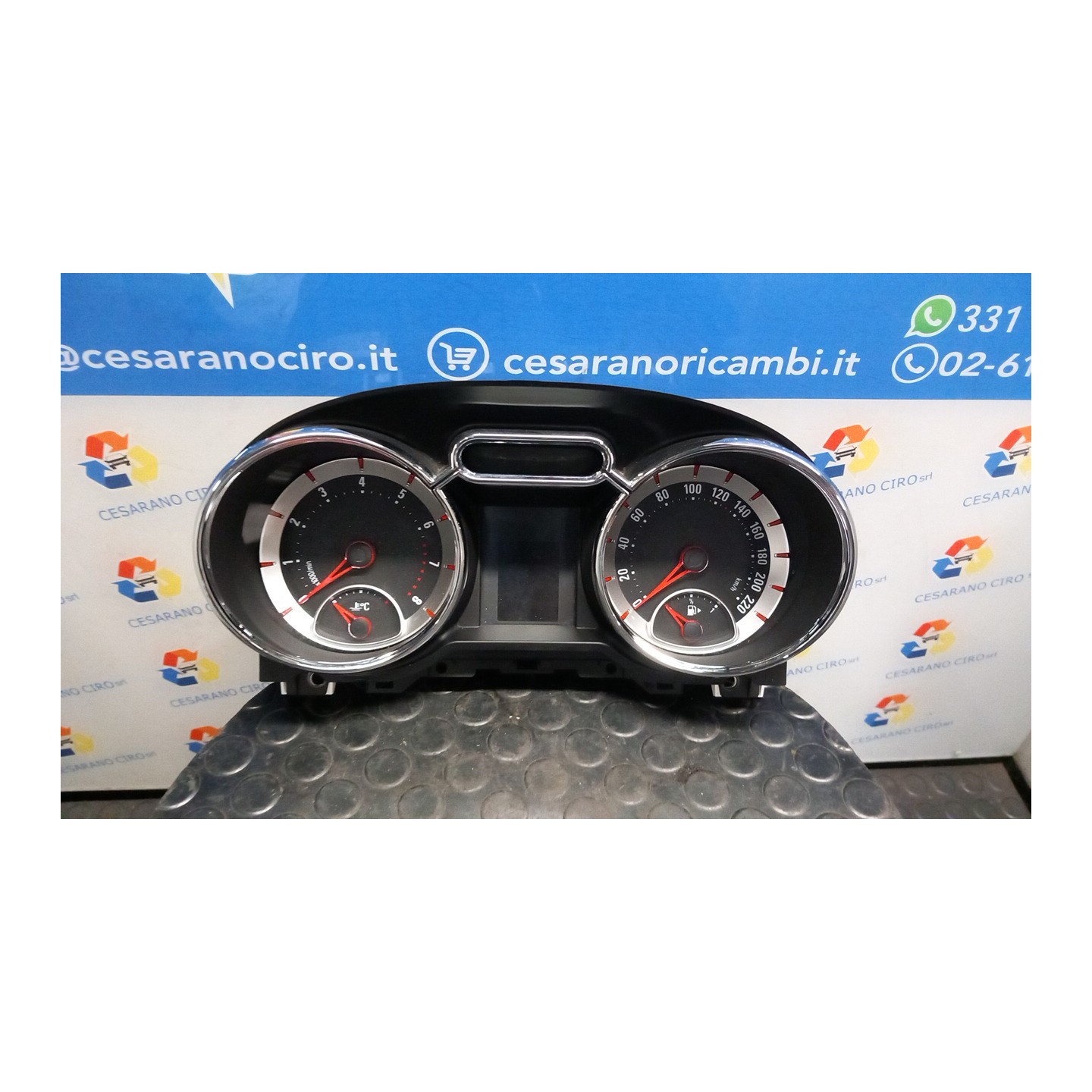 QUADRO STRUMENTI COMPL. 022 OPEL ADAM (11/12-) A12XER 39143404