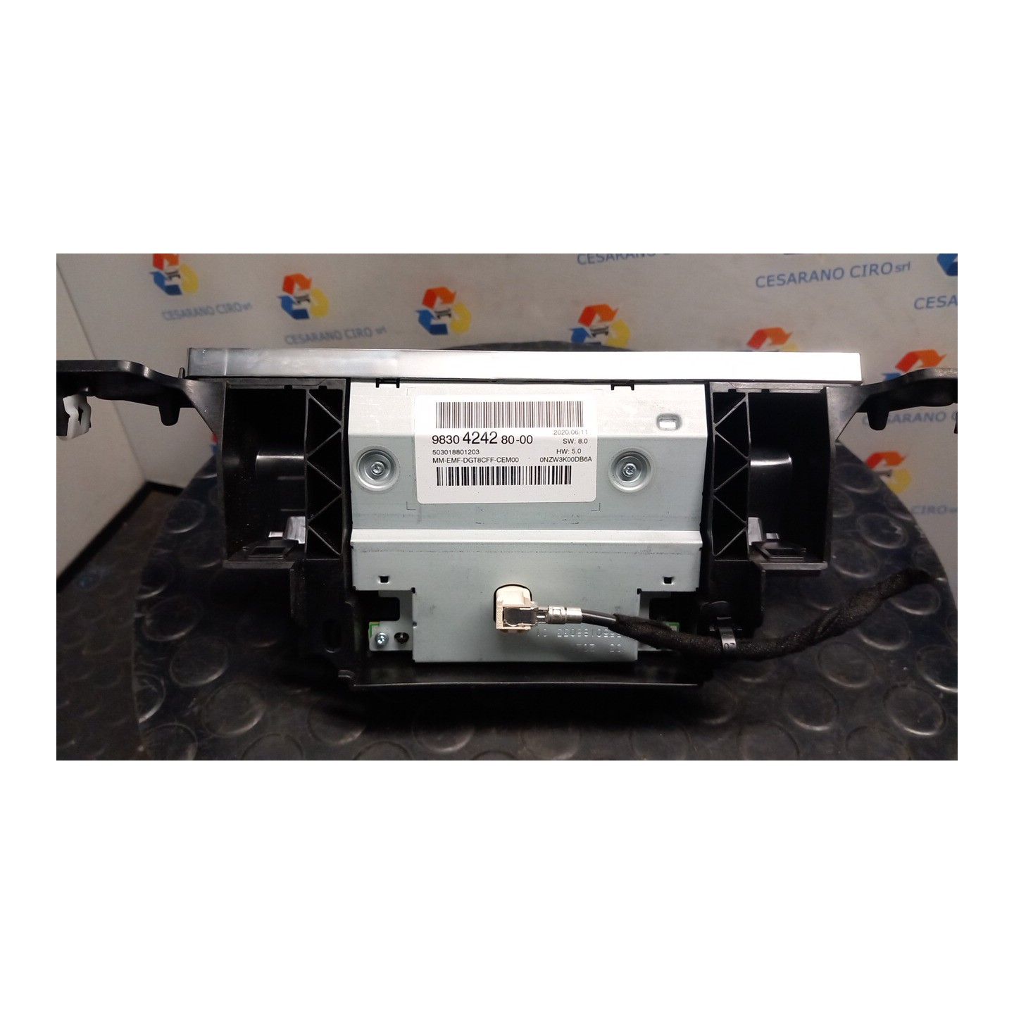 DISPLAY MULTIFUNZIONE P/DISPLAY DGT10C HD 027 PEUGEOT 3008 (07/16-03/21) 5G06 9840051480