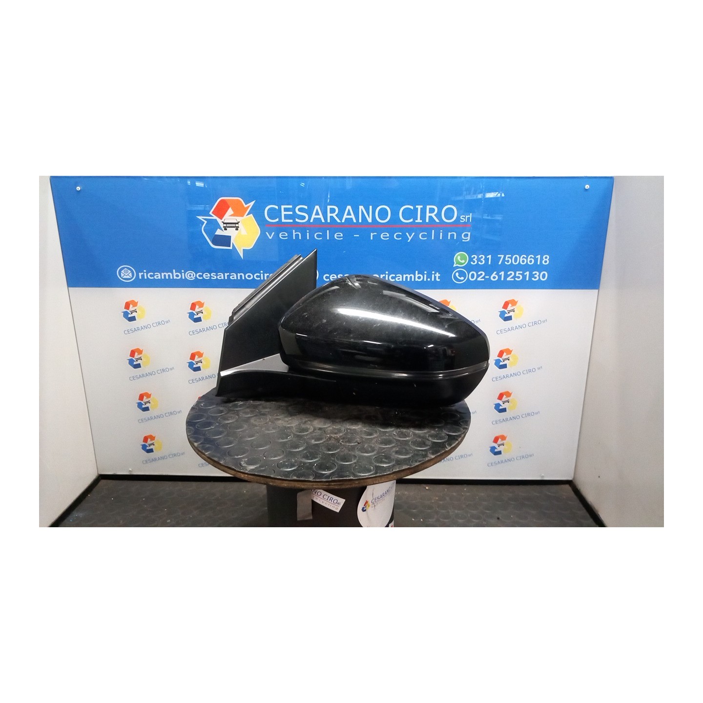 RETROVISORE EST. REGOLAZ. ELETTR. RICHIUDIBILE ELETTR. SX. 032 PEUGEOT 3008 (07/16-03/21) 5G06 1635224580