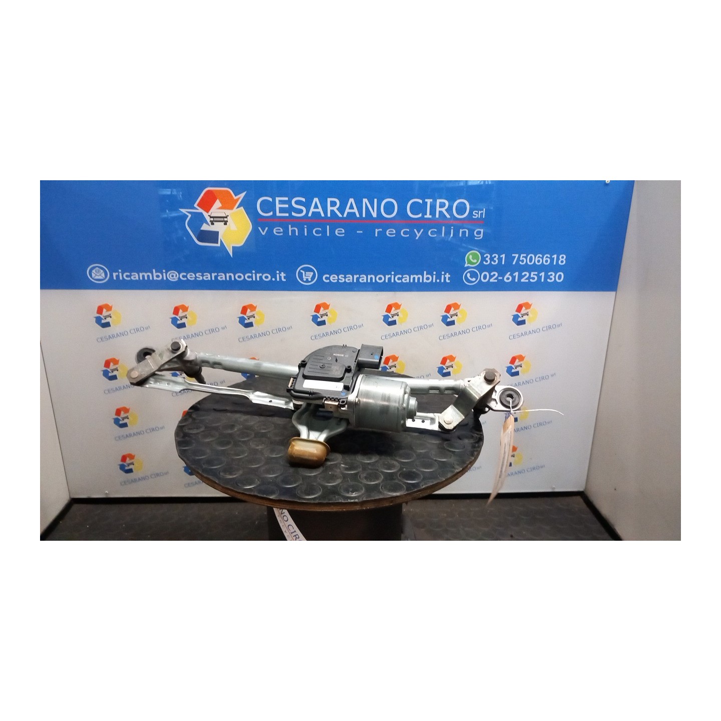 MECCANISMO TERGIPARABREZZA CON MOTORINO 039 PEUGEOT 3008 (07/16-03/21) 5G06 9824762480
