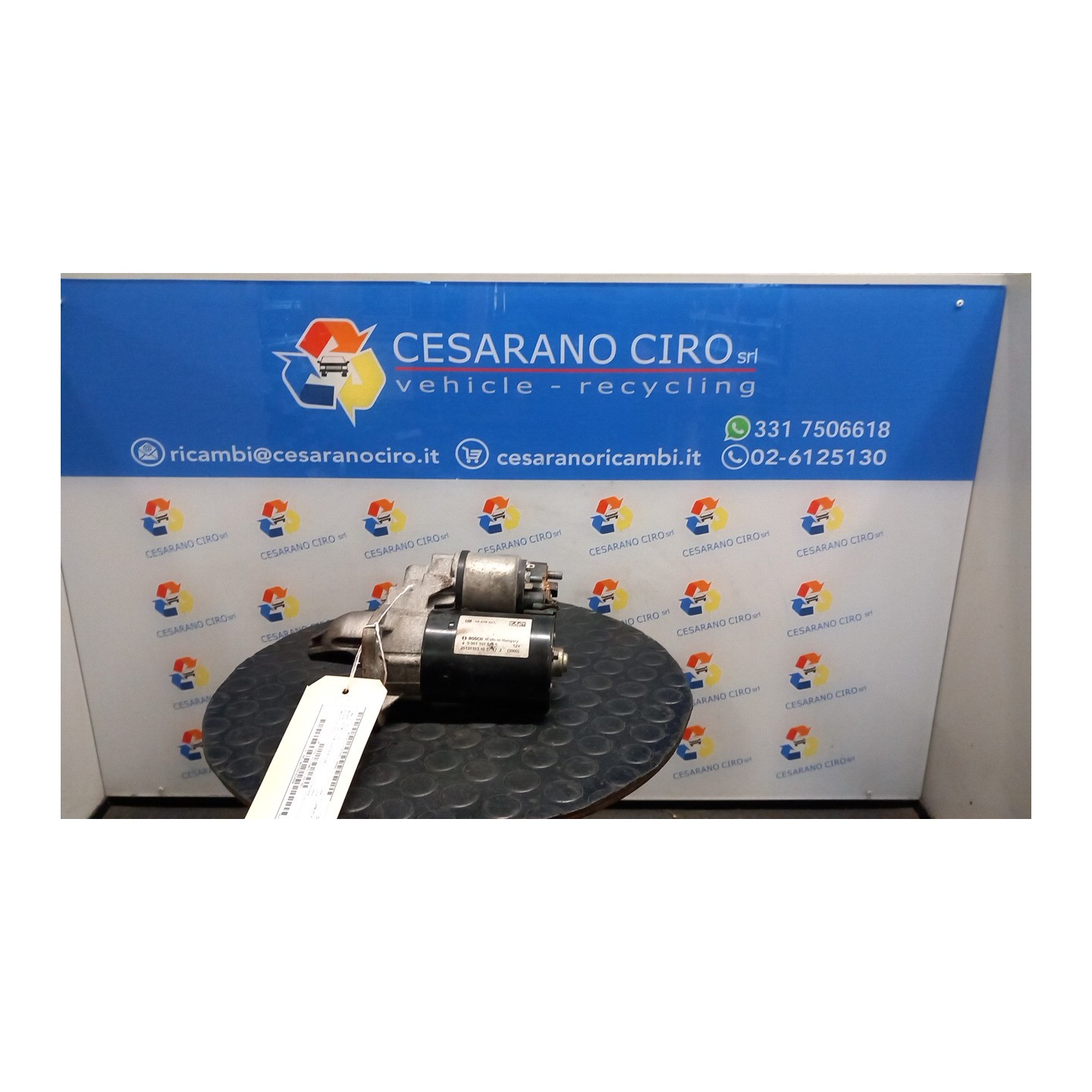 MOTORINO AVVIAMENTO 082 OPEL ADAM (11/12-) A12XER 55578921