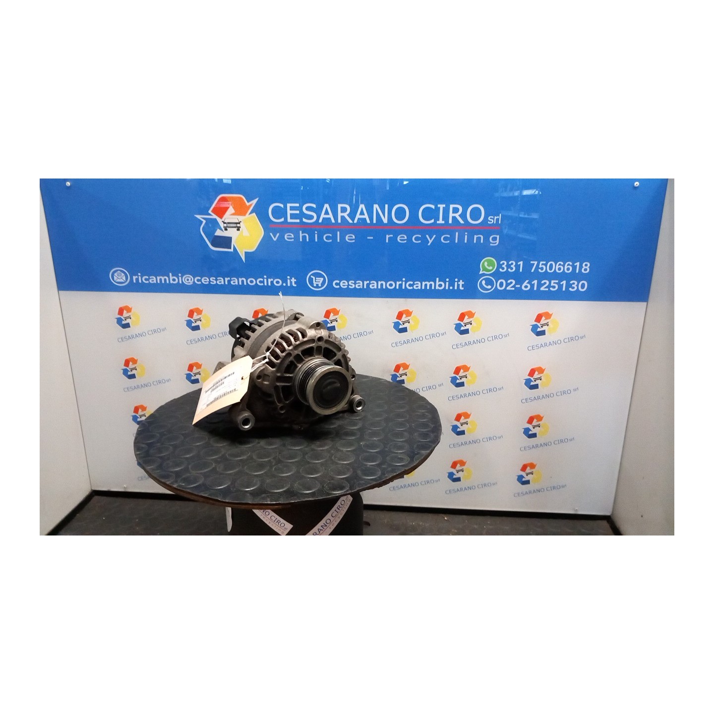 ALTERNATORE 100AMP 084 OPEL ADAM (11/12-) A12XER 13579663