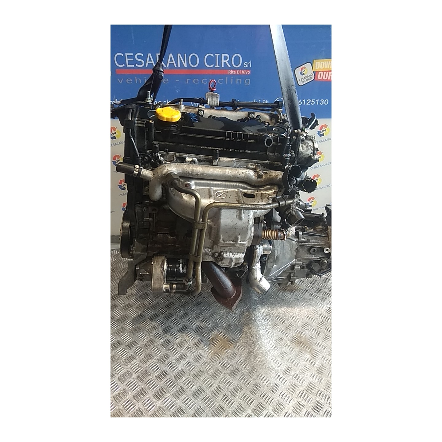 MOTORE COMPL. 012 FIAT PUNTO VAN (2U) (05/03-03/11) 188A7000 71739152
