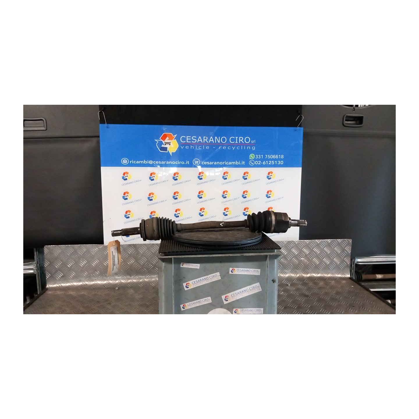 SEMIALBERO ANT. COMPL. SX. 032 HYUNDAI I20 (05/12-) D3FA 495001J500