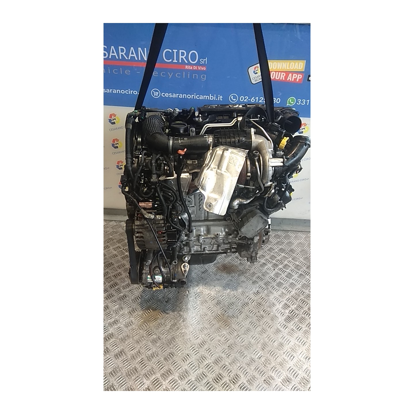 MOTORE SEMICOMPL. 052 CITROEN C3 2A SERIE (A51) (09/09-06/13 8HR 1606279580