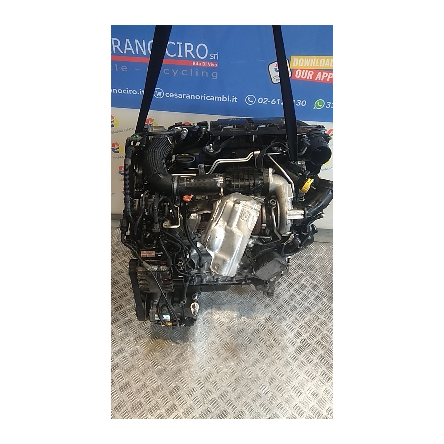MOTORE SEMICOMPL. 052 CITROEN C3 2A SERIE (A51) (09/09-06/13 8HR 1606279580